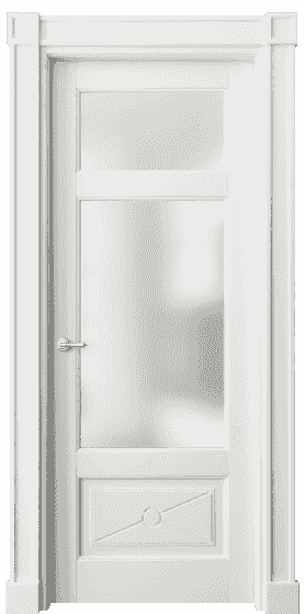 Дверь межкомнатная 6366 БС САТ. Цвет Бук серый. Материал Массив бука эмаль. Коллекция Toscana Litera. Картинка.
