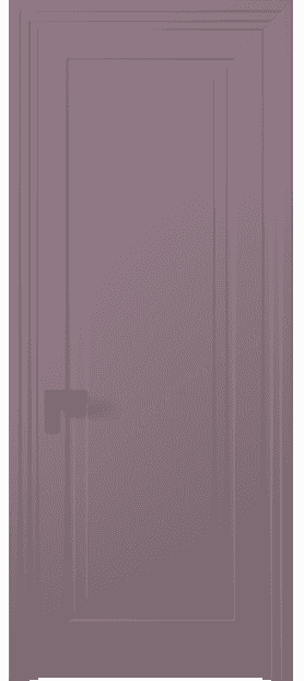 Дверь межкомнатная 8301 Пастельно-фиолетовый RAL 4009. Цвет Пастельно-фиолетовый RAL 4009. Материал Гладкая эмаль. Коллекция Rocca. Картинка.