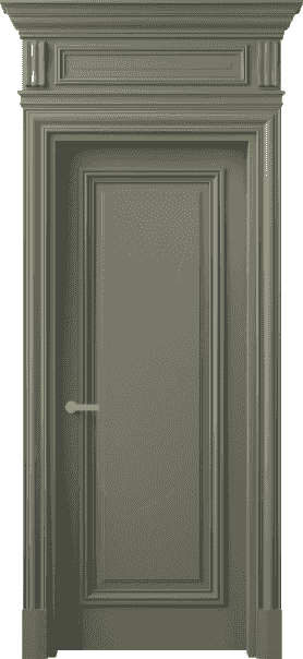 Дверь межкомнатная 7301 БОТ . Цвет Бук оливковый тёмный. Материал Массив бука эмаль. Коллекция Antique. Картинка.