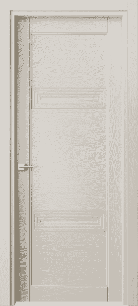 Дверь межкомнатная 6111 ДОС. Цвет Дуб облачный серый. Материал Массив дуба эмаль. Коллекция Ego. Картинка.
