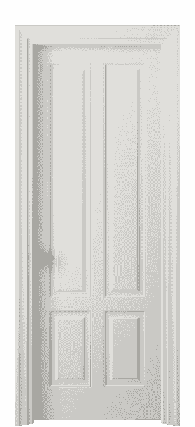 Дверь межкомнатная 8521 МСР . Цвет Матовый серый. Материал Гладкая эмаль. Коллекция Esse. Картинка.