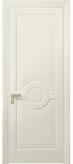 Дверь межкомнатная 8361 ММБ. Цвет Матовый молочно-белый. Материал Гладкая эмаль. Коллекция Rocca. Картинка.