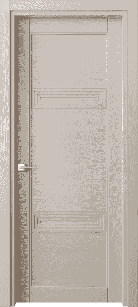 Дверь межкомнатная 6111 ДСБЖ. Цвет Дуб светло-бежевый. Материал Массив дуба эмаль. Коллекция Ego. Картинка.