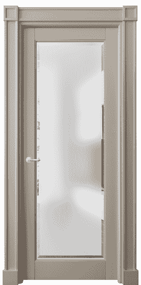 Дверь межкомнатная 6300 ББСК САТ-Ф. Цвет Бук бисквитный. Материал Массив бука эмаль. Коллекция Toscana Rombo. Картинка.
