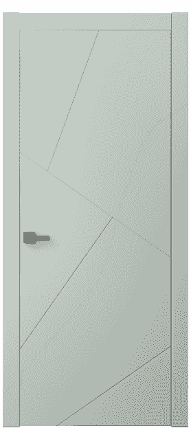 Дверь межкомнатная 8058 NCS S 1005-B80G. Цвет NCS S 1005-B80G. Материал Гладкая эмаль. Коллекция Linea. Картинка.