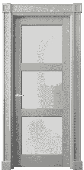Дверь межкомнатная 6310 БНСР САТ. Цвет Бук нейтральный серый. Материал Массив бука эмаль. Коллекция Toscana Elegante. Картинка.