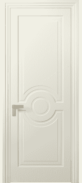 Дверь межкомнатная 8361 ММБ . Цвет Матовый молочно-белый. Материал Гладкая эмаль. Коллекция Rocca. Картинка.