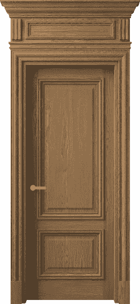 Дверь межкомнатная 7303 ДМС.М . Цвет Дуб мускатный матовый. Материал Массив дуба матовый. Коллекция Antique. Картинка.