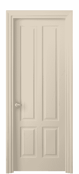 Дверь межкомнатная 8521 ММЦ . Цвет Матовый марципановый. Материал Гладкая эмаль. Коллекция Esse. Картинка.