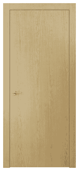Дверь межкомнатная 0010 ДБН. Цвет Дуб натур. Материал Шпон ценных пород. Коллекция Planum. Картинка.