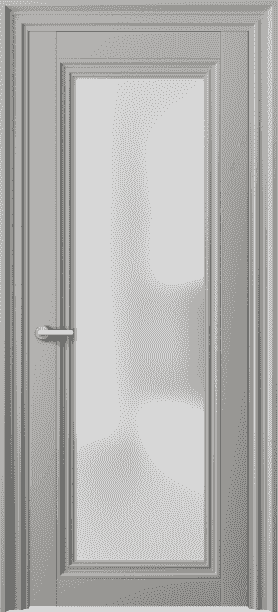 Дверь межкомнатная 2502 МНСР САТ. Цвет Матовый нейтральный серый. Материал Гладкая эмаль. Коллекция Centro. Картинка.