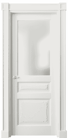 Дверь межкомнатная 6324 БС САТ. Цвет Бук серый. Материал Массив бука эмаль. Коллекция Toscana Elegante. Картинка.