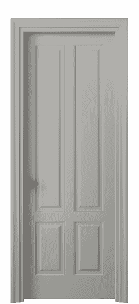 Дверь межкомнатная 8521 МНСР . Цвет Матовый нейтральный серый. Материал Гладкая эмаль. Коллекция Esse. Картинка.
