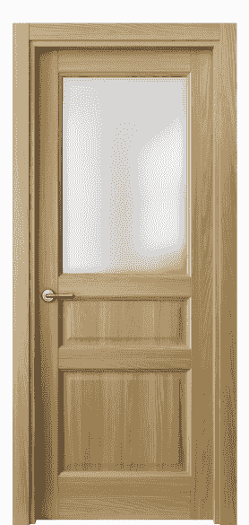 Дверь межкомнатная 1432 МЕЯ САТ. Цвет Медовый ясень. Материал Ciplex ламинатин. Коллекция Galant. Картинка.