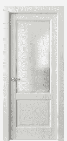 Дверь межкомнатная 1422 МСР САТ. Цвет Матовый серый. Материал Гладкая эмаль. Коллекция Galant. Картинка.