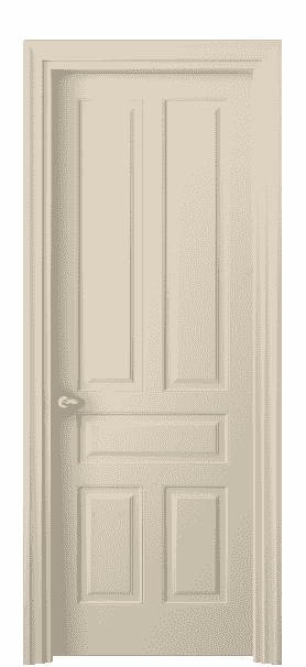 Дверь межкомнатная 8531 ММЦ . Цвет Матовый марципановый. Материал Гладкая эмаль. Коллекция Esse. Картинка.