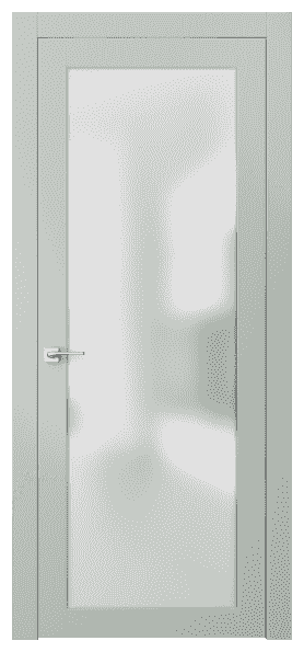 Дверь межкомнатная 2102 - planum NCS S 1005-B80G. Цвет NCS S 1005-B80G. Материал Гладкая эмаль. Коллекция Planum. Картинка.