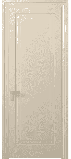 Дверь межкомнатная 8301 ММЦ. Цвет Матовый марципановый. Материал Гладкая эмаль. Коллекция Rocca. Картинка.