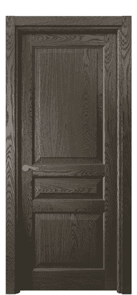 Дверь межкомнатная 0711 ДСЕ.Б. Цвет Дуб серый брашированный. Материал Массив дуба брашированный. Коллекция Lignum. Картинка.