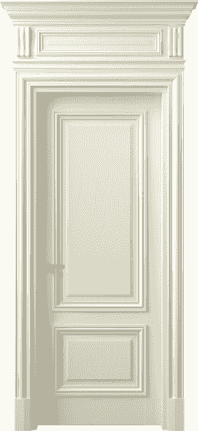 Дверь межкомнатная 7303 БМБ . Цвет Бук молочно-белый. Материал Массив бука эмаль. Коллекция Antique. Картинка.