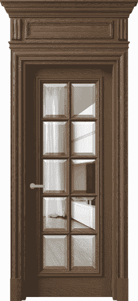 Дверь межкомнатная 7310 ДТМ.М ПРОЗ Ф. Цвет Дуб туманный матовый. Материал Массив дуба матовый. Коллекция Antique. Картинка.