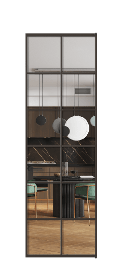 Алюминиевая дверь АЛПЛ040.05 Алюминий антрацит Прозрачное стекло "Crystal Vision", калёное, 6 мм. Без короба ААН Цена 121772 Стоимость комплекта двери включает:
1. Полотно (600/650/700/750/800/850/900/950*2000-2400 мм).
2. Короб
3. Комплект фурнитуры (2 торцевые петли и магнитный замок с ответной планкой). Фабрика дверей Волховец 8 (800) 551 43 19 Алюминиевая дверь АЛПЛ040.05 Алюминий антрацит Прозрачное стекло "Crystal Vision", калёное, 6 мм Цена 121772 | Volhovec