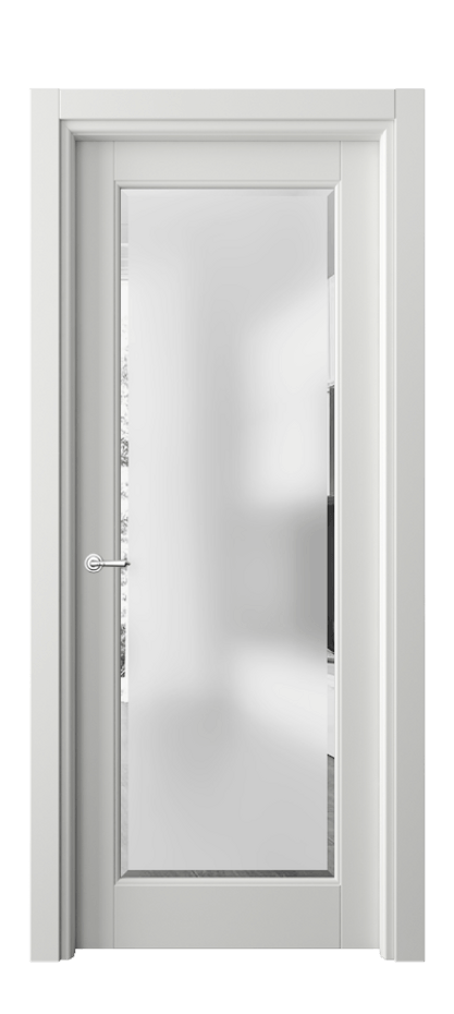 Дверь межкомнатная Тоскана Ромбо 6300 Матовый светло-серый Сатинированное стекло с фацетом Гладкий наличник МССР Цена 94299 ₽ Наличники уже входят в базовый комплект. Фабрика дверей Волховец 8 (800) 551 43 19 Межкомнатная дверь Тоскана Ромбо 6300 Матовый светло-серый Сатинированное стекло с фацетом Цена 94299 ₽ | Volhovec