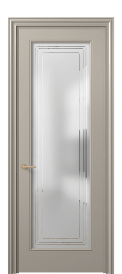 Дверь межкомнатная Mascot 8400 Матовый бисквитный Сатинированное стекло с гравировкой "Грани", триплекс Фигурный наличник МБСК Цена 62079 ₽ Наличники уже входят в базовый комплект. Фабрика дверей Волховец 8 (800) 551 43 19 Межкомнатная дверь Mascot 8400 Матовый бисквитный Сатинированное стекло с гравировкой "Грани", триплекс Цена 62079 ₽ | Volhovec