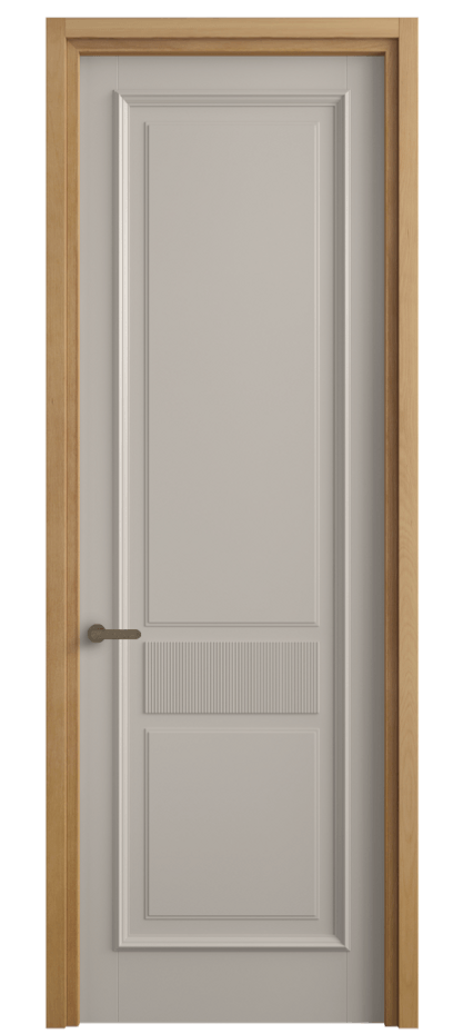 Дверь межкомнатная Шарм 6717 Матовый светло-бежевый Узкий классический наличник БНМ Цена 104199 ₽ Наличники уже входят в базовый комплект. Фабрика дверей Волховец 8 (800) 551 43 19 Межкомнатная дверь Шарм 6717 Матовый светло-бежевый Цена 104199 ₽ | Volhovec