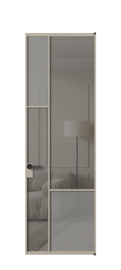 Дверь межкомнатная Мозаик АЛПЛ041.13 Алюминий бисквитный Сатинированное серое стекло, триплекс, 6 мм + Прозрачное серое стекло, триплекс Без короба АБСК Цена 165870 Стоимость комплекта двери включает: 1. Полотно (600/650/700/750/800/850/900/950*2000-2400 мм).
2. Короб
3. Комплект фурнитуры (2 торцевые петли и магнитный замок с ответной планкой). Фабрика дверей Волховец 8 (800) 551 43 19 Межкомнатная дверь Мозаик АЛПЛ041.13 Алюминий бисквитный Сатинированное серое стекло, триплекс, 6 мм + Прозрачное серое стекло, триплекс Цена 165870 ₽ | Volhovec