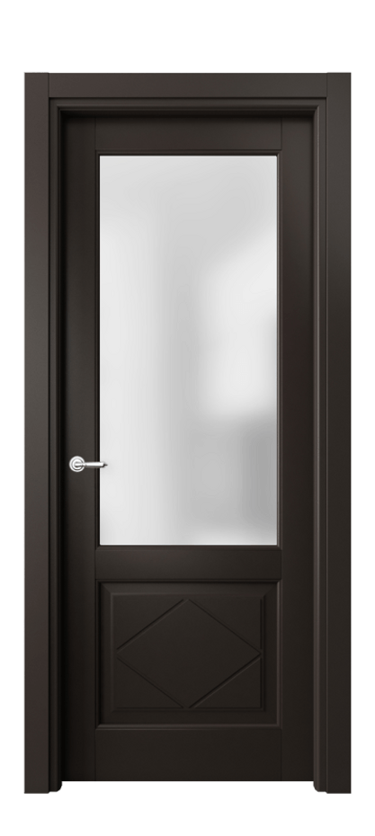 Дверь межкомнатная Тоскана Ромбо 6342 Матовый антрацит Сатинированное стекло Гладкий наличник МАН Цена 97399 ₽ Наличники уже входят в базовый комплект. Фабрика дверей Волховец 8 (800) 551 43 19 Межкомнатная дверь Тоскана Ромбо 6342 Матовый антрацит Сатинированное стекло Цена 97399 ₽ | Volhovec