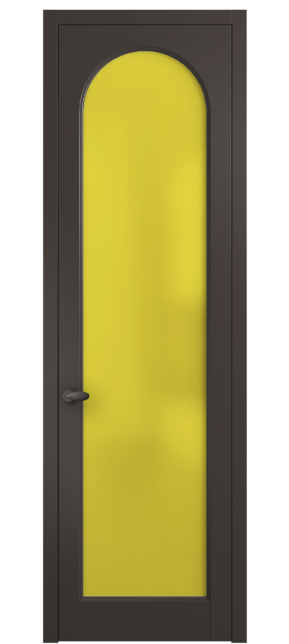 Дверь межкомнатная Palazzo 6804 Матовый антрацит Сатинированное жёлтое стекло, триплекс, 6мм 0536 МАН Цена 91169 ₽ Наличники уже входят в базовый комплект. Фабрика дверей Волховец 8 (800) 551 43 19 Межкомнатная дверь Palazzo 6804 Матовый антрацит Сатинированное жёлтое стекло, триплекс, 6мм Цена 91169 ₽ | Volhovec