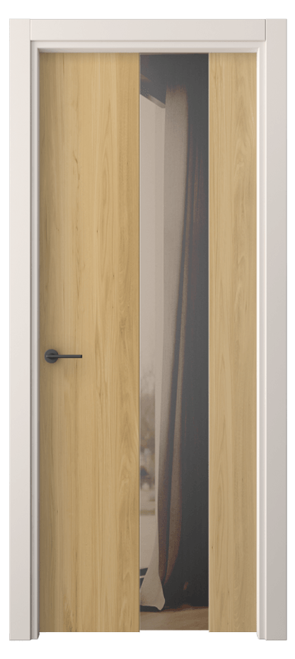 Межкомнатная дверь Фридом 4226 Солнечный вяз Двустороннее бронзовое зеркало, триплекс Цена 36539 ₽ | Volhovec