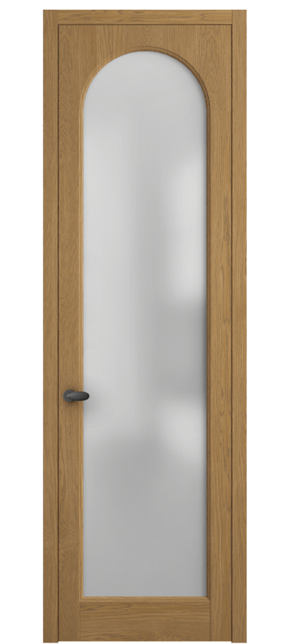 Межкомнатная дверь Palazzo 6804 Дуб солнечный матовый Сатинированное стекло Цена 139609 ₽ | Volhovec