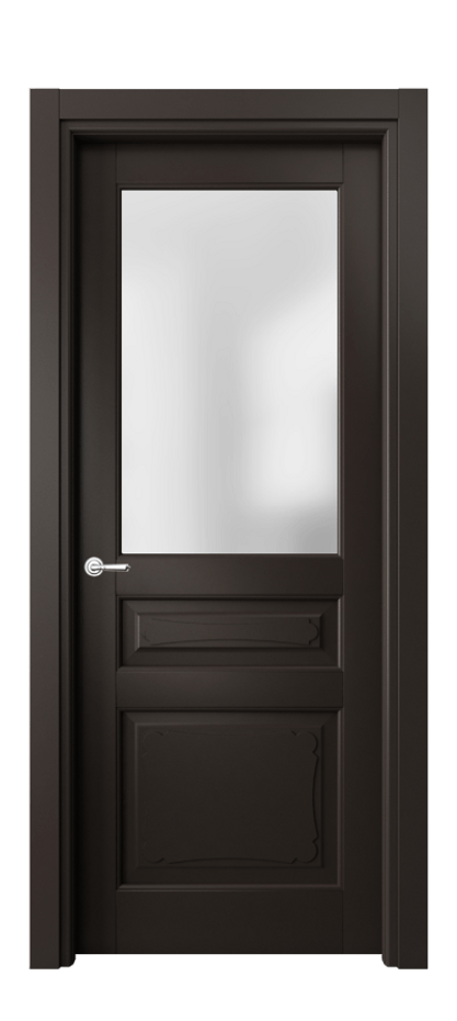 Дверь межкомнатная Тоскана Элегантэ 6324 Матовый антрацит Сатинированное стекло Гладкий наличник МАН Цена 101199 ₽ Наличники уже входят в базовый комплект. Фабрика дверей Волховец 8 (800) 551 43 19 Межкомнатная дверь Тоскана Элегантэ 6324 Матовый антрацит Сатинированное стекло Цена 101199 ₽ | Volhovec