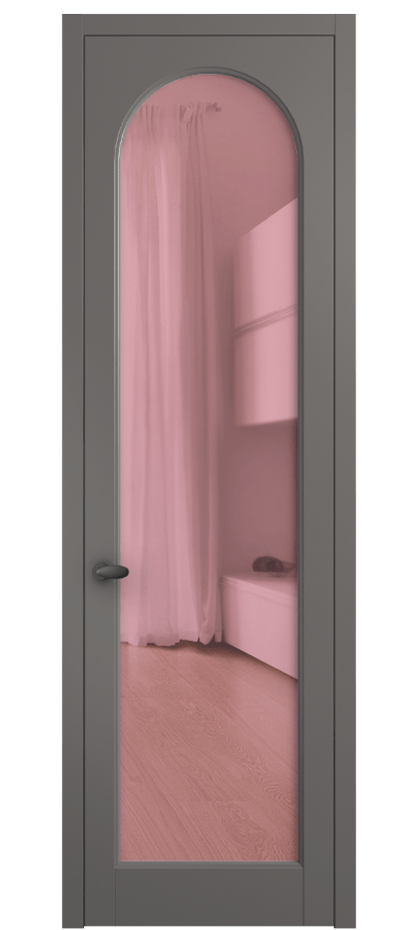Дверь межкомнатная Palazzo 6804 Матовый классический серый Прозрачное розовое стекло, триплекс, 6мм 0536 МКЛС Цена 91169 ₽ Наличники уже входят в базовый комплект. Фабрика дверей Волховец 8 (800) 551 43 19 Межкомнатная дверь Palazzo 6804 Матовый классический серый Прозрачное розовое стекло, триплекс, 6мм Цена 91169 ₽ | Volhovec