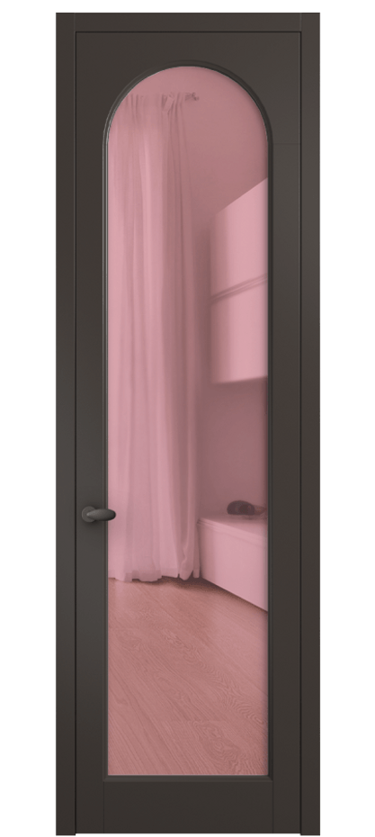 Дверь межкомнатная Palazzo 6804 Матовый антрацит Прозрачное розовое стекло, триплекс, 6мм 0536 МАН Цена 91169 ₽ Наличники уже входят в базовый комплект. Фабрика дверей Волховец 8 (800) 551 43 19 Межкомнатная дверь Palazzo 6804 Матовый антрацит Прозрачное розовое стекло, триплекс, 6мм Цена 91169 ₽ | Volhovec