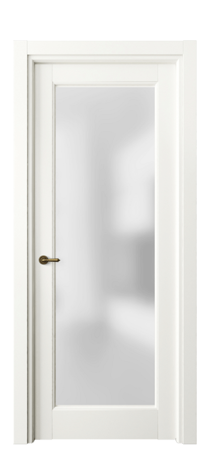 Межкомнатная дверь Toscana Rombo 6300 Бук жемчуг Сатинированное стекло Цена 94599 ₽ | Volhovec