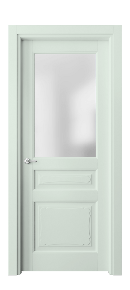 Дверь межкомнатная Toscana Elegante 6324 Бук белоснежный Сатинированное стекло Гладкий наличник ББЛ Цена 99279 ₽ Наличники уже входят в базовый комплект. Фабрика дверей Волховец 8 (800) 551 43 19 Межкомнатная дверь Toscana Elegante 6324 Бук белоснежный Сатинированное стекло Цена 99279 ₽ | Volhovec