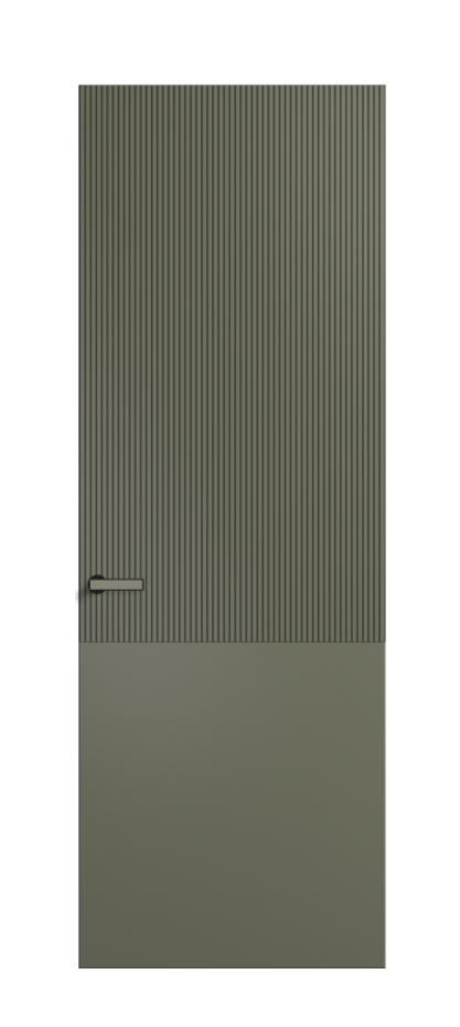 Межкомнатная дверь Velvet АКП 8205 Матовый оливковый тёмный. Цена 58032  | Volhovec