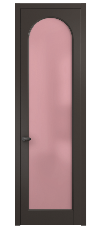 Дверь межкомнатная Palazzo 6804 Матовый антрацит Сатинированное розовое стекло, триплекс, 6мм 0536 МАН Цена 91169 ₽ Наличники уже входят в базовый комплект. Фабрика дверей Волховец 8 (800) 551 43 19 Межкомнатная дверь Palazzo 6804 Матовый антрацит Сатинированное розовое стекло, триплекс, 6мм Цена 91169 ₽ | Volhovec