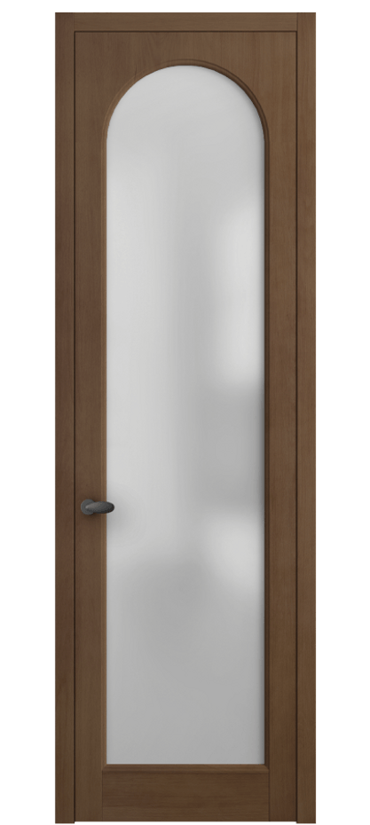 Межкомнатная дверь Palazzo 6804 Бук тёмный матовый Сатинированное стекло Цена 114229 ₽ | Volhovec