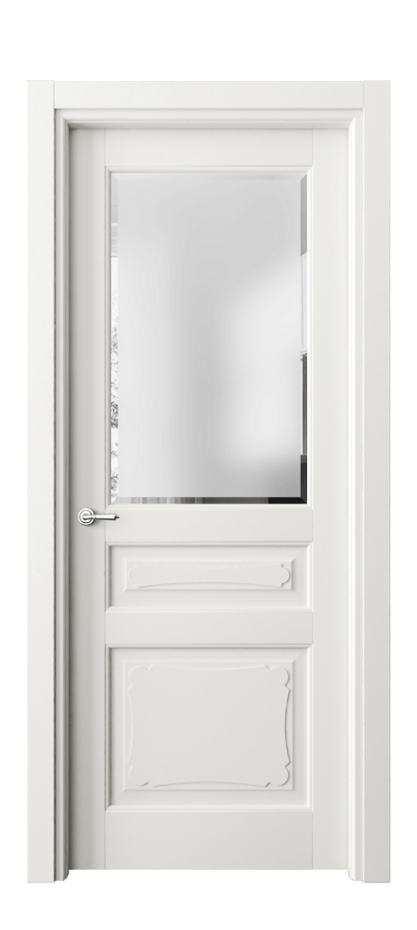 Дверь межкомнатная Тоскана Элегантэ 6324 Матовый серый Сатинированное стекло с фацетом Гладкий наличник МСР Цена 100899 ₽ Наличники уже входят в базовый комплект. Фабрика дверей Волховец 8 (800) 551 43 19 Межкомнатная дверь Тоскана Элегантэ 6324 Матовый серый Сатинированное стекло с фацетом Цена 100899 ₽ | Volhovec