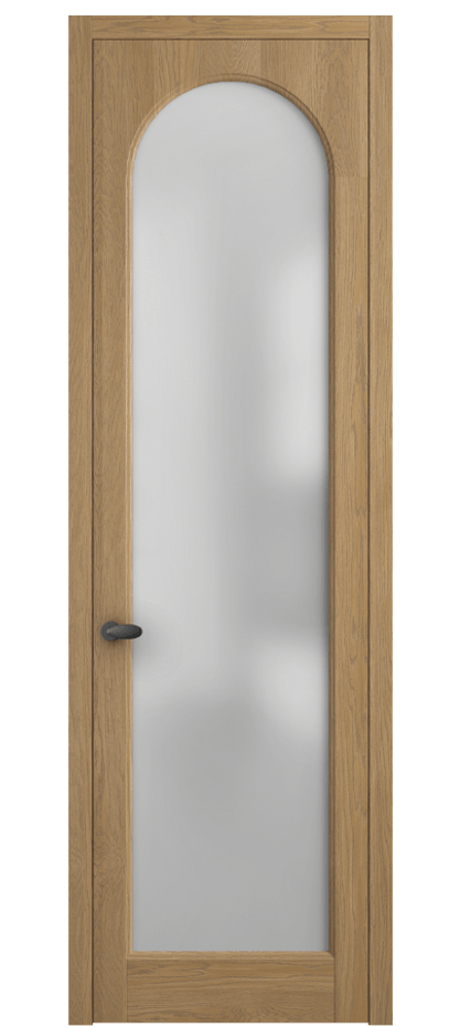 Межкомнатная дверь Palazzo 6804 Дуб пшеничный матовый Сатинированное стекло Цена 139609 ₽ | Volhovec