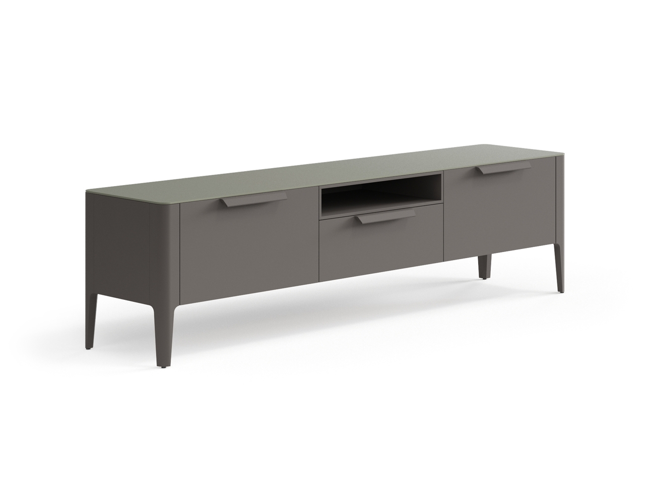 ТВ тумба Piega Матовый антрацит