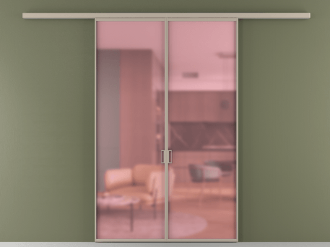 Перегородка Formato вдоль стены 2 створки АЛПР 040.01 Алюминий бисквитный Сатинированное розовое стекло, триплекс. Цена 194320 ₽ 1. Полотно 2 шт. (800/2100 мм)
2. Комплект установки раздвижной системы
3. Базовый комплект фурнитуры
4.Ручка RONDO
. Фабрика дверей Волховец 8 (800) 551 43 19 Перегородка Formato вдоль стены 2 створки АЛПР 040.01 Алюминий бисквитный Сатинированное розовое стекло, триплекс Цена 194320 ₽ | Volhovec