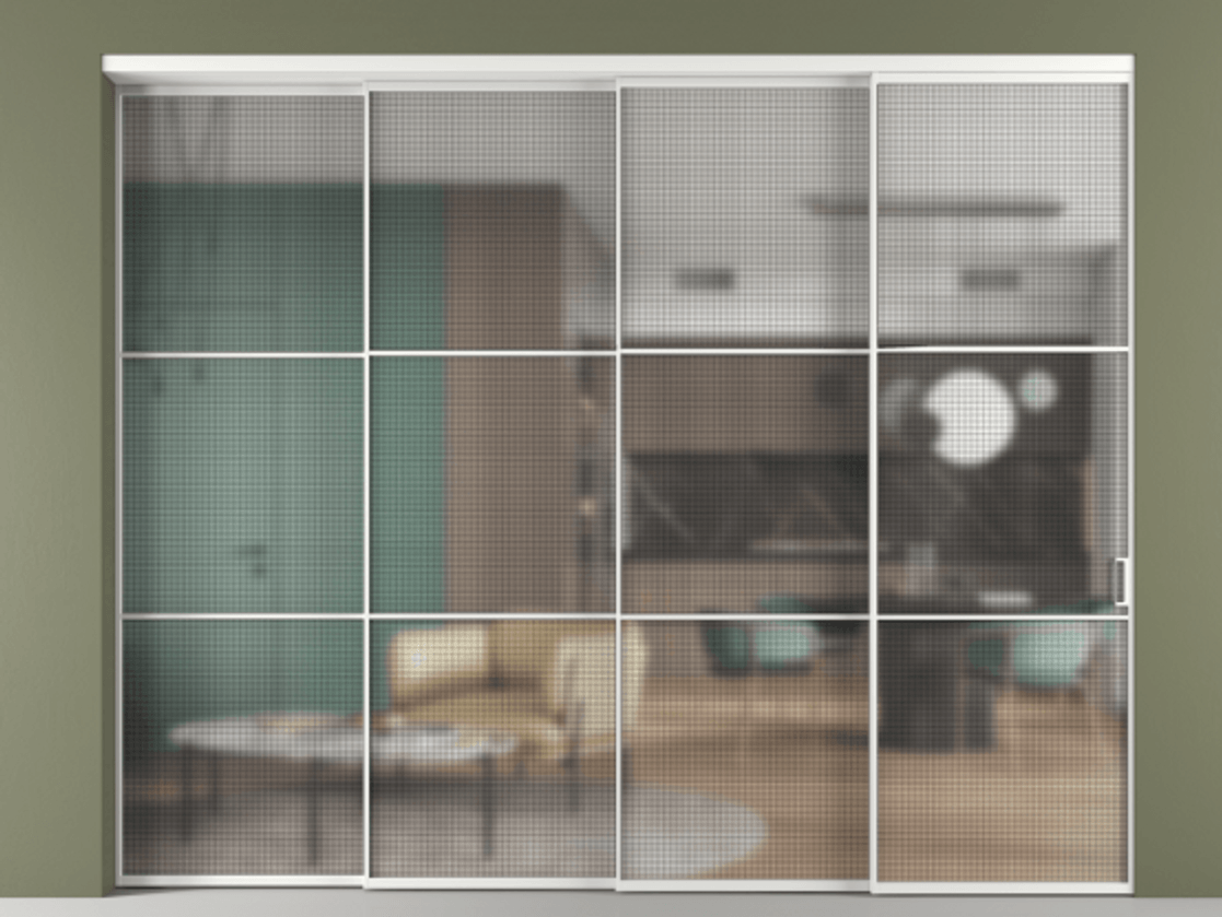 Перегородка Formato внутри проёма телескопик синхро-3 #VENDORCODE# #FURNISH# #GLASS# Цена #PRICE# #CURRENCY# | Volhovec