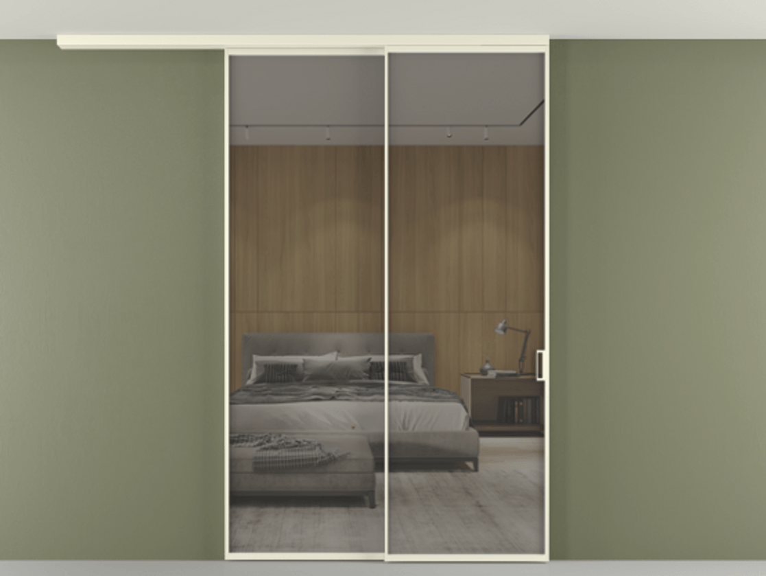 Перегородка Formato вдоль стены на потолок телескопик синхро 2 АЛПР 040.01 Алюминий молочно-белый Рефлективное серое стекло "Stopsol", калёное. Цена 315140 ₽ 1. Полотно 2 шт. (800/2100 мм)
2. Комплект установки раздвижной системы
3. Базовый комплект фурнитуры
4.Ручка RONDO
. Фабрика дверей Волховец 8 (800) 551 43 19 Перегородка Formato вдоль стены на потолок телескопик синхро 2 АЛПР 040.01 Алюминий молочно-белый Рефлективное серое стекло "Stopsol", калёное Цена 315140 ₽ | Volhovec