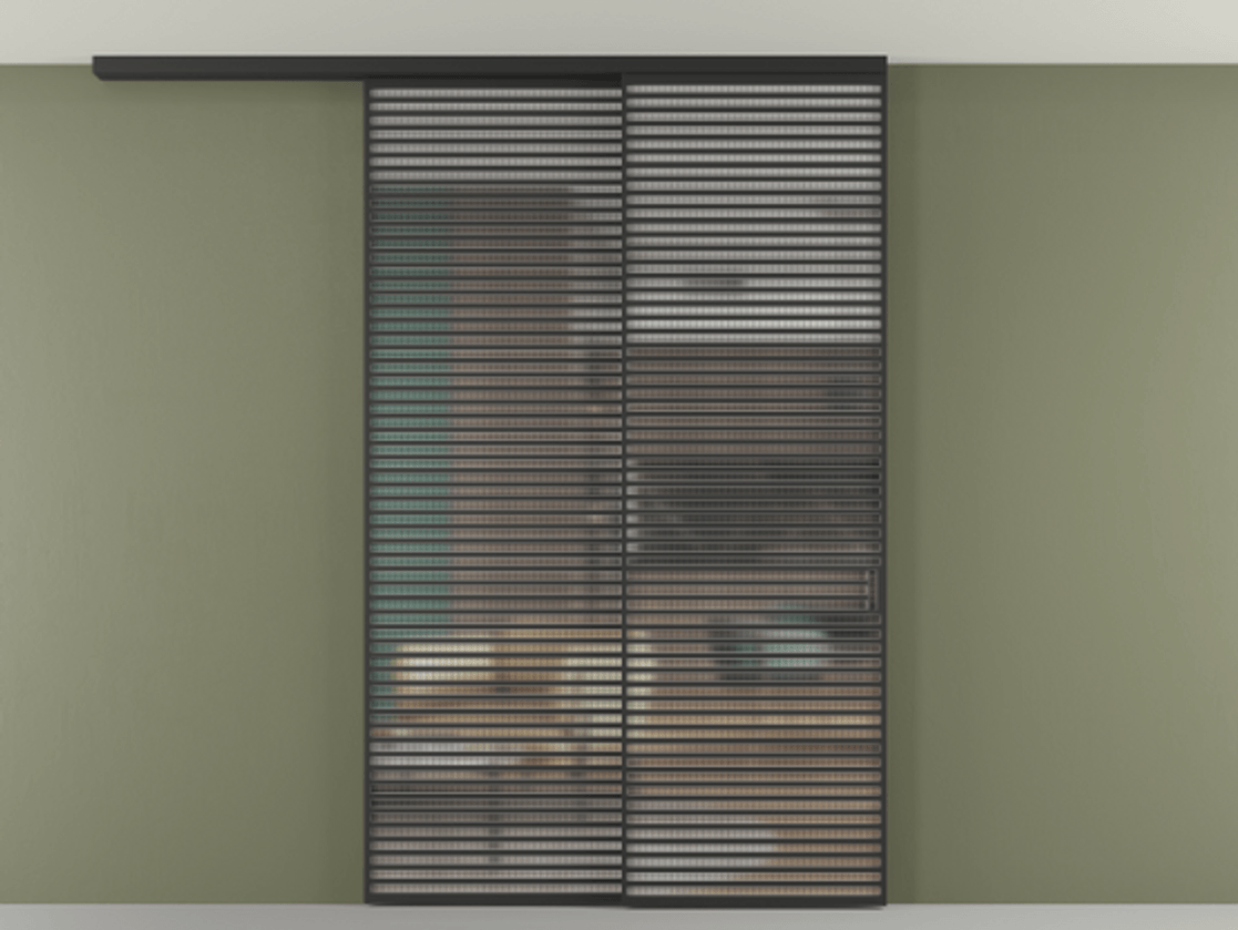 Перегородка Formato вдоль стены на потолок телескопик синхро 2 #VENDORCODE# #FURNISH# #GLASS# Цена #PRICE# #CURRENCY# | Volhovec