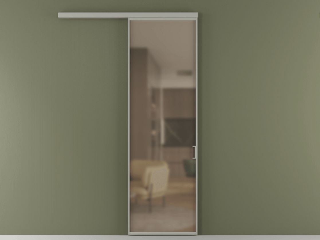 Перегородка Formato вдоль стены 1 створка АЛПР 040.01 Алюминий нейтральный серый Сатинированное бронзовое стекло, триплекс. Цена 101760 ₽ 1. Полотно (800/2100 мм)
2. Комплект установки раздвижной системы
3. Базовый комплект фурнитуры
4.Ручка RONDO
. Фабрика дверей Волховец 8 (800) 551 43 19 Перегородка Formato вдоль стены 1 створка АЛПР 040.01 Алюминий нейтральный серый Сатинированное бронзовое стекло, триплекс Цена 101760 ₽ | Volhovec